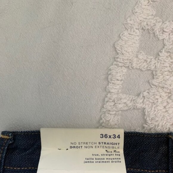 NWT Men's Gap for Good Dark Wash Jeans 36 X 34 - Picture 3 of 7